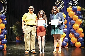 Lions Club awards scholarships to two deserving students